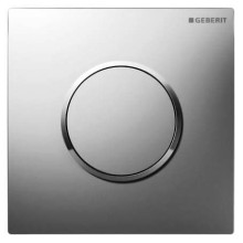 Кнопка смыва Geberit HyTouch Sigma 10 116.015.KN.1 матовый хром/обод глянцевый хром