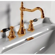 Заглушка для перелива цвета золото Kerasan Waldorf 811391oro