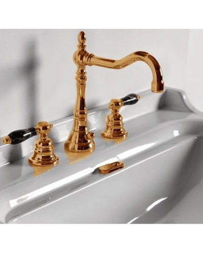 Заглушка для перелива цвета золото Kerasan Waldorf 811391oro