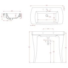 Ножки керамические 2 шт. для раковины Artceram Jazz JZC002 51 00