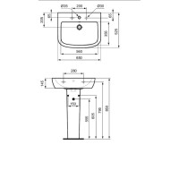 Пьедестал Ideal Standard Tempo T422901