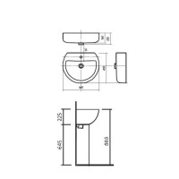 Пьедестал Sanita Luxe Best BSTSLPD01