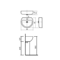 Пьедестал Sanita Luxe Best BSTSLPD01