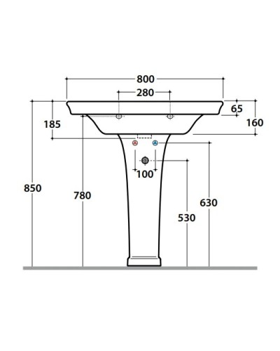 Пьедестал Globo Relais RE005bI