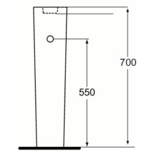 Пьедестал Vidima W313061