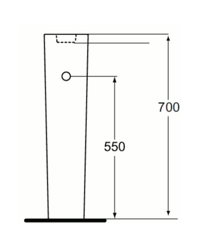 Пьедестал Vidima W313061