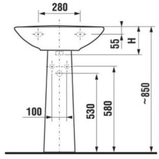 Пьедестал Jika Zeta 8.1939.0.000.000.9