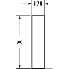 Пьедестал Duravit D-Code 08632700002