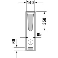 Пьедестал Duravit D-Code 08632700002