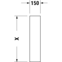 Пьедестал Duravit Starck 3 0865160000