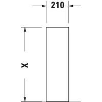 Пьедестал Duravit Starck 3 0865160000