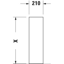 Пьедестал Duravit Starck 3 0865160000
