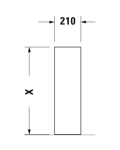 Пьедестал Duravit Starck 3 0865160000