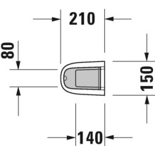 Пьедестал Duravit Starck 3 0865160000