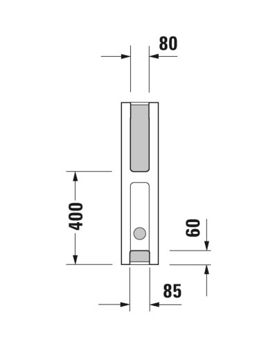 Пьедестал Duravit Starck 3 0865160000