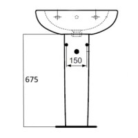 Пьедестал Ideal Standard Tesi T033501