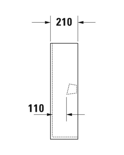 Пьедестал Duravit ME by Starck 0858390000