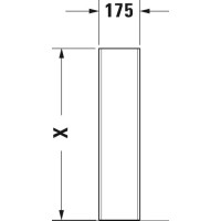 Пьедестал Duravit ME by Starck 0858390000