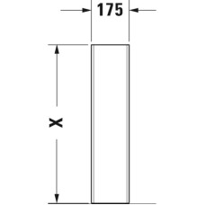 Пьедестал Duravit ME by Starck 0858390000