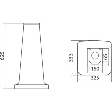 Пьедестал для раковины BelBagno Boheme BB115P