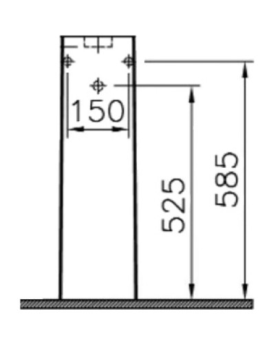 Пьедестал Vitra D-Light 6936B003-7035