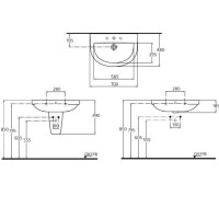Полупьедестал Ideal Standard Playa W320901