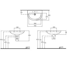 Полупьедестал Ideal Standard Playa W320901