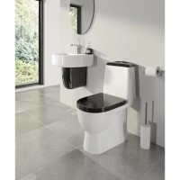 Полупьедестал Sanita Luxe Best Color Black BSTSLSP02