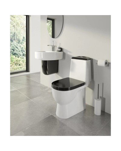 Полупьедестал Sanita Luxe Best Color Black BSTSLSP02