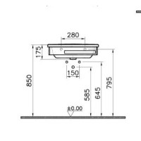 Полупьедестал Vitra D-Light 4358B003-0156