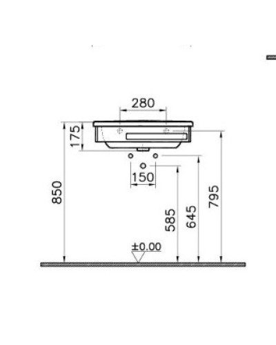 Полупьедестал Vitra D-Light 4358B003-0156