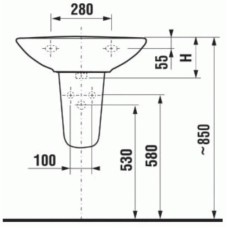 Полупьедестал Jika Zeta 8193910000001