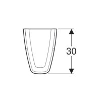 Полупьедестал для раковины Geberit Renova Plan 292110000