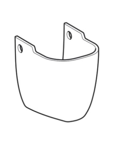 Полупьедестал для раковины Geberit Renova 290520000