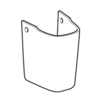 Полупьедестал для раковины Geberit Renova Compact 296250000