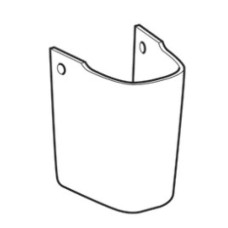 Полупьедестал для раковины Geberit Renova Compact 296250000