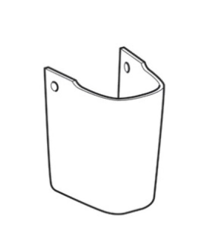 Полупьедестал для раковины Geberit Renova Compact 296250000