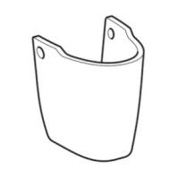 Полупьедестал для раковины Geberit Renova 290530000