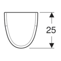 Полупьедестал для раковины Geberit Renova 290530000