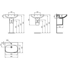 Полупьедестал для раковины Ideal Standard I.Life A T471301
