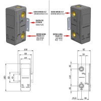 Скрытая часть для смесителя Remer RRBOX92 G 1/2