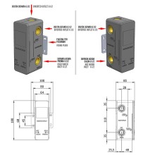 Скрытая часть для смесителя Remer RRBOX93 G 1/2