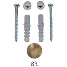 Комплект вертикальных крепежей для унитаза/биде Kerasan Retro 760393BR