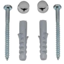 Комплект крепежей хром для унитаза/биде Tiffany World Bristol TWBRF105