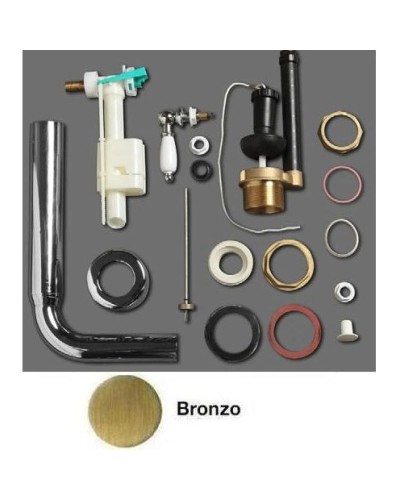 Низкая труба с механизмом слива Simas Arcade D23br