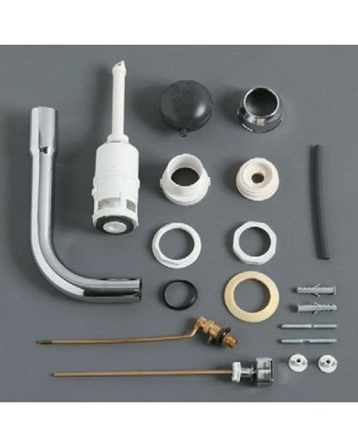 Низкая труба с механизмом слива Simas Arcade D11cr