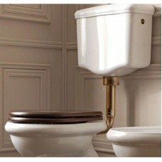 Сливная труба для низкого бачка цвета бронза Kerasan 757193