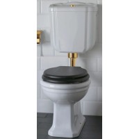 Низкая труба Globo Paestum с механизмом слива Geberit BA008oro