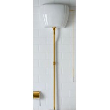 Механизм слива для высокого бачка без трубы Globo Paestum BA013oro