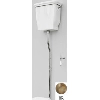 Механизм слива с высокой трубой бронза Artceram Hermitage HEA006 72